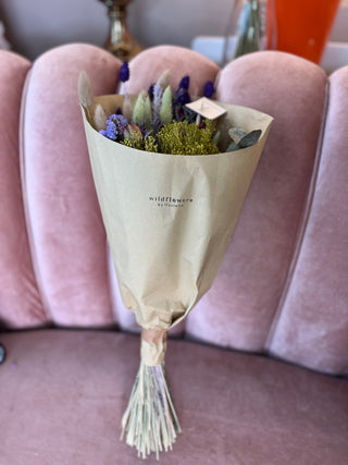 Dried Flower Purple Bouquet