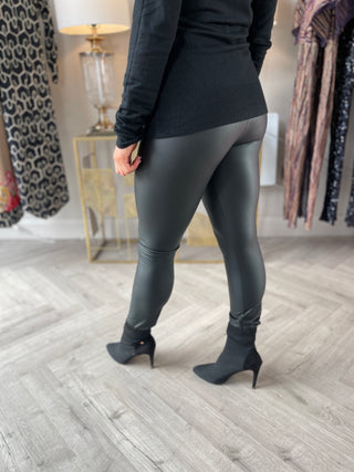 Sleek Fleece Lined Leggings