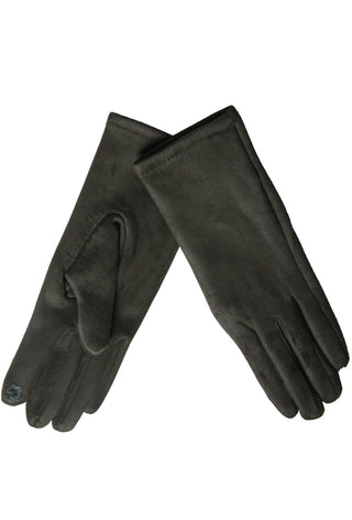 Khaki Suede Gloves