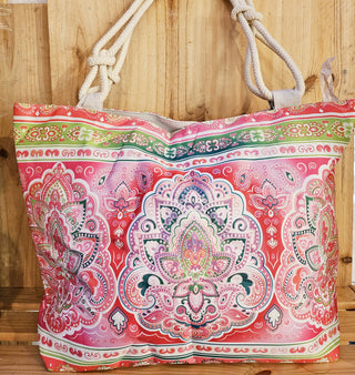 Kai Pink Beach Bag