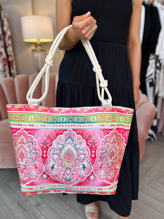 Kai Pink Beach Bag