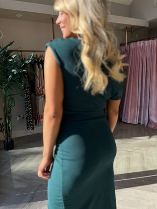 Ariana Forest Green Dress