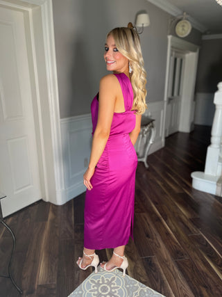 Sarah Jane Magenta Kleid