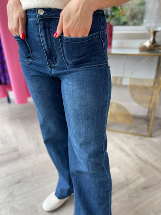 Cara Wide Leg Jean(Long)