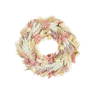 Dried Flower Wreath Blush