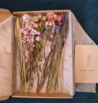 Dried Flower Gift Box Pink