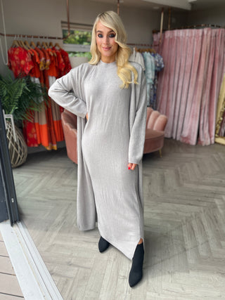 Bea Knit Set Pearl Grey