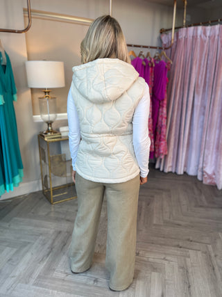 Denise Cream Gilet