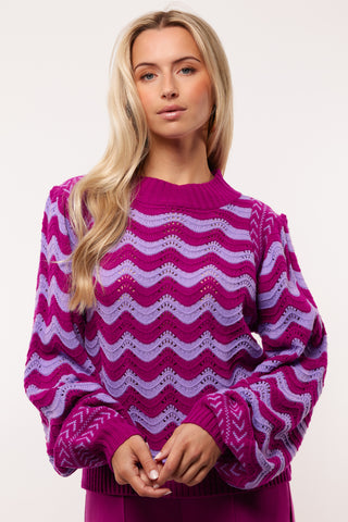 Lin Berry Knit