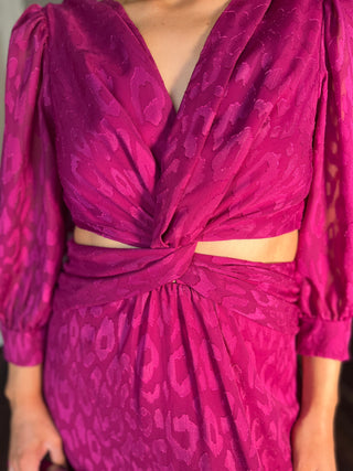 Vestido Brooke color magenta