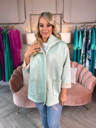 Lucia Light Mint Jacket