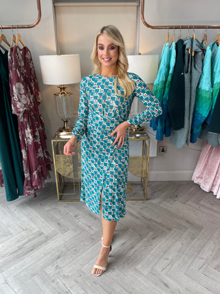 Sienna Teal Dress