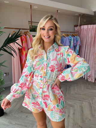 Chester Floral Playsuit