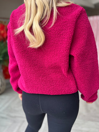 Maisie Fleece Berry