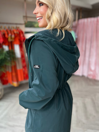 Aoife Raincoat Green