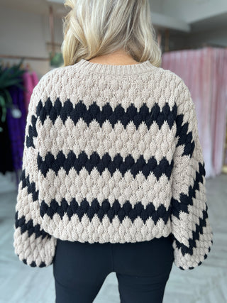 Chevron Chill Knit