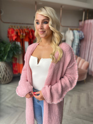 Sacha Pink Cardi