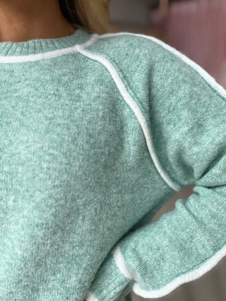 Poppy Knit Green