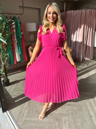 Ava Fuchsia Dress