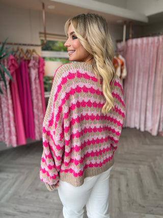 Poppy Knit Cardi