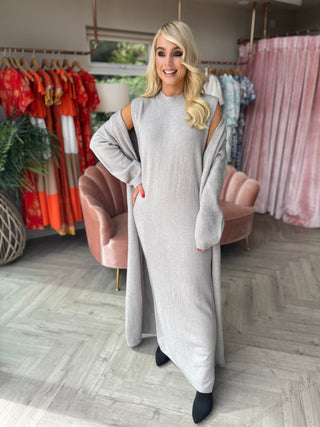 Bea Knit Set Pearl Grey