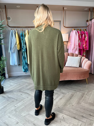 Cally Khaki Knit