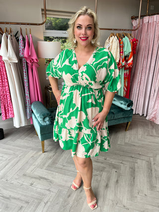 Vestido verde Thea Plus