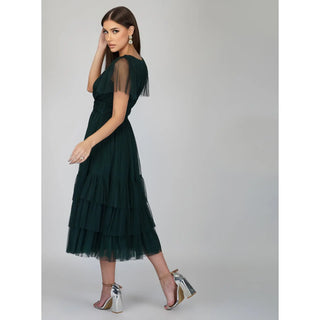 Maddie Emerald Tulle Dress