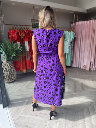 Vestido morado Amay