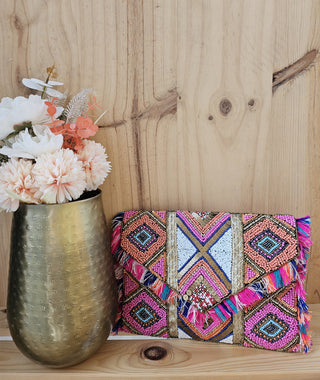 Malaga Beaded Clutch