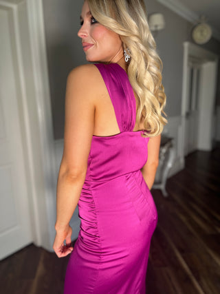 Sarah Jane Magenta Kleid