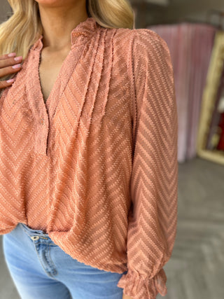 Sam Blouse Peach