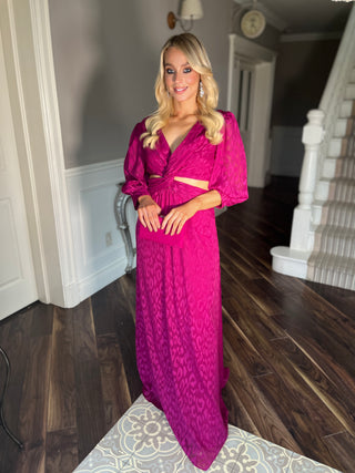 Brooke Magenta Dress