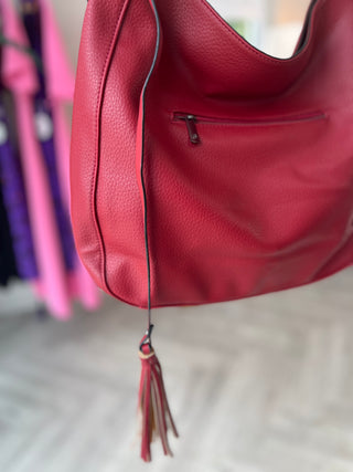 Tassel Bag Burgundy