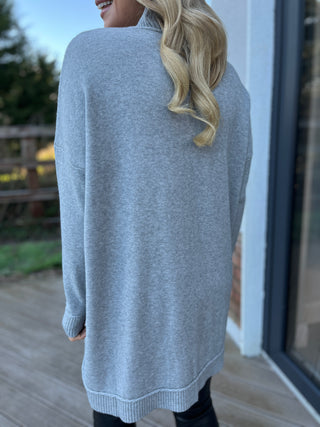 Cally Light Grey Knit