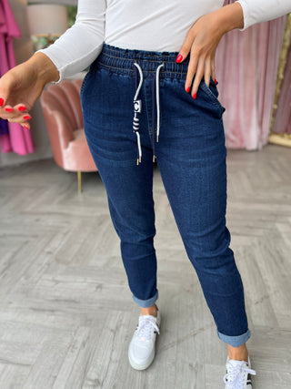 Jogger Jean Dark Denim