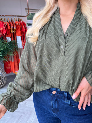 Sam Blouse Khaki