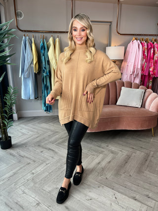 Cally Camel Knit