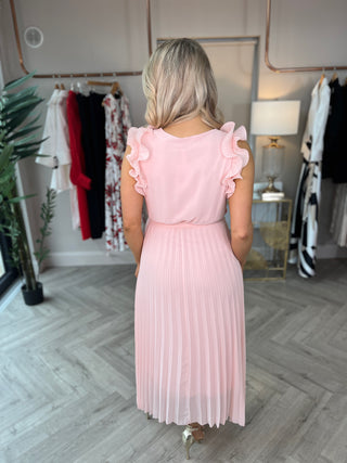 Ava Pale Pink Dress