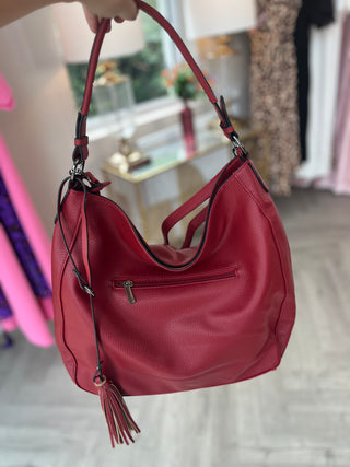 Tassel Bag Burgundy