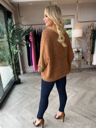 Dreamy Star Knit Camel