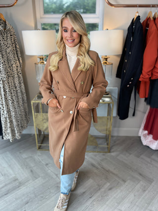 Gail Camel Coat