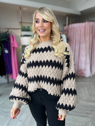 Chevron Chill Knit