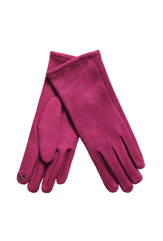 Mauve Suede Gloves