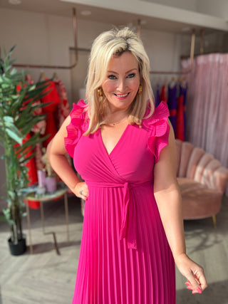 Ava Fuchsia Dress