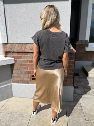 Luxe Satin Skirt