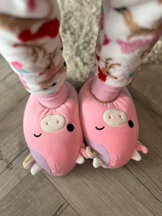 Squishmallow Patty The Cow Slippers