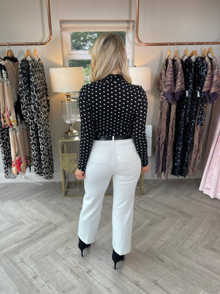 Halla Polka Dot Top