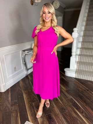 Gabriella Fuchsia Dress