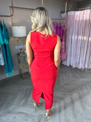 Jamie Red Co-ord